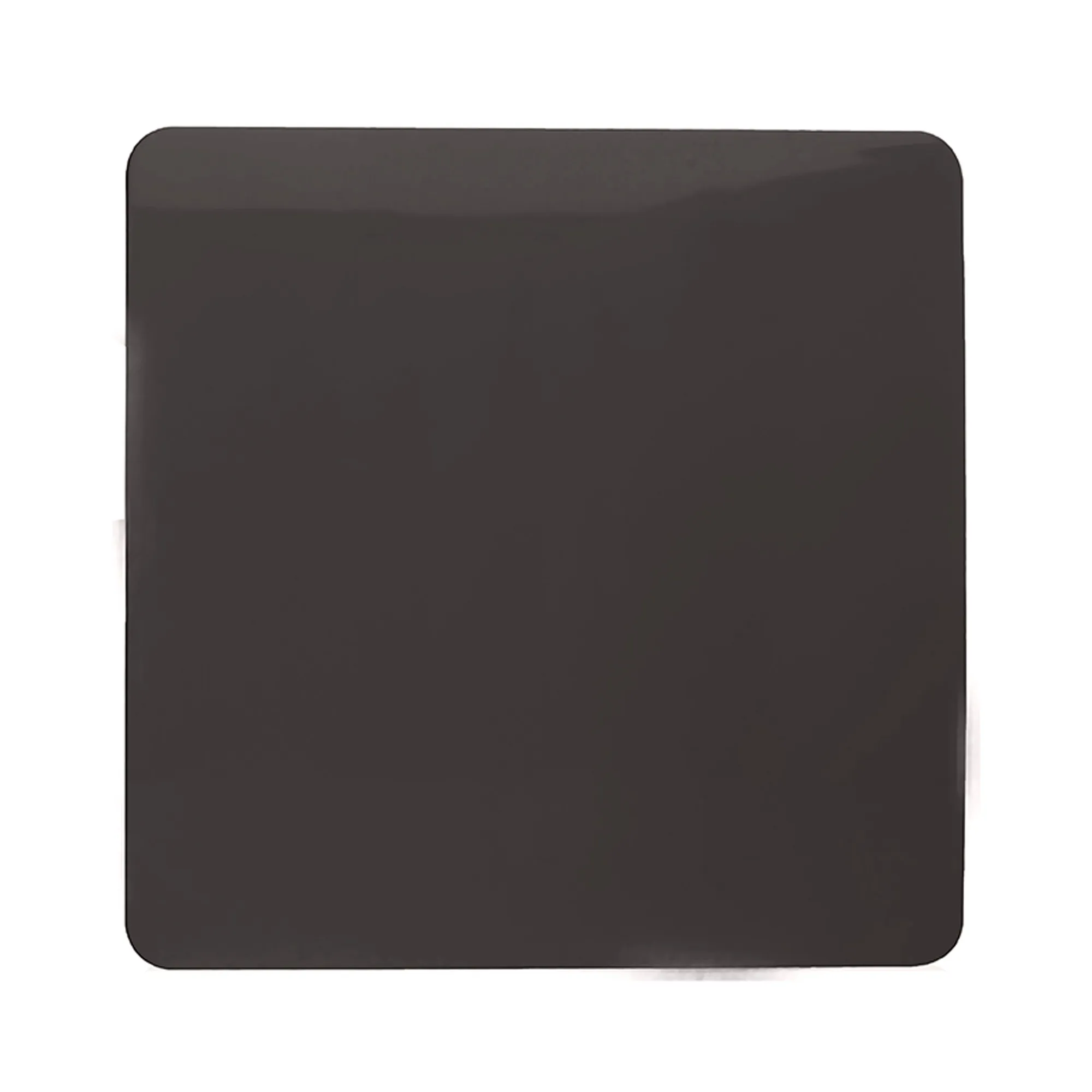 1 Gang Blanking Plate Dark Brown ART-BLKDB  Trendi Dark Brown